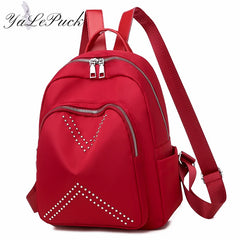 Waterproof Women's Shoulder Backpack for Teen Girls