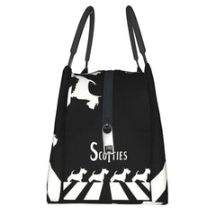 Scotties Insulated Lunch Bag Scottish Terrier Dog Portable Food Container
