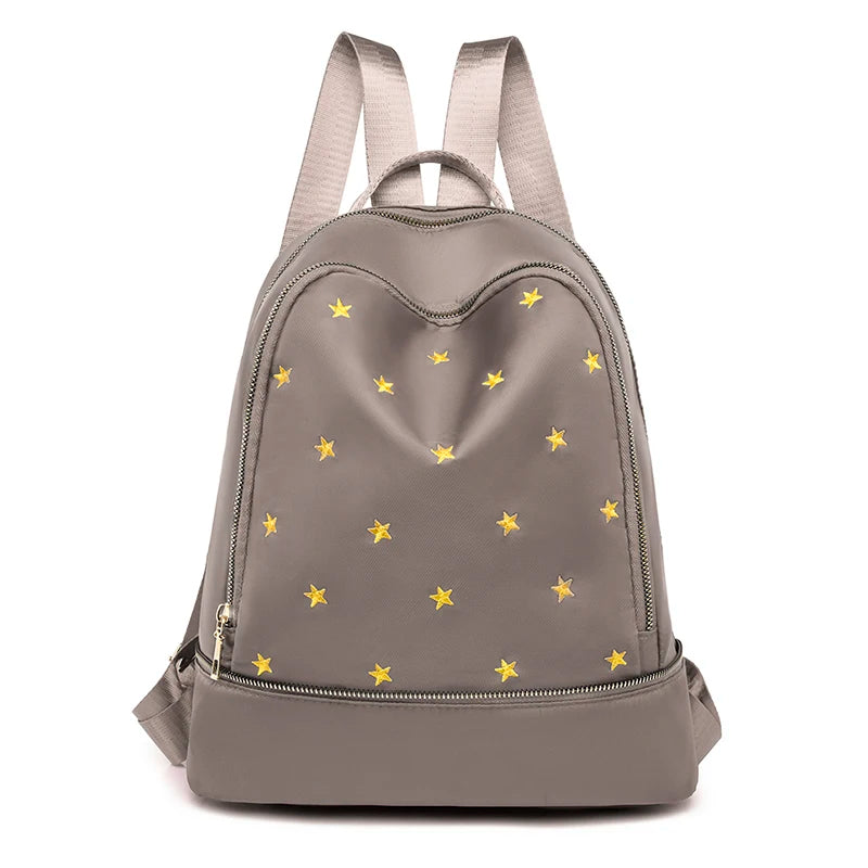 Water Repellent Oxford Cloth Starry Backpack
