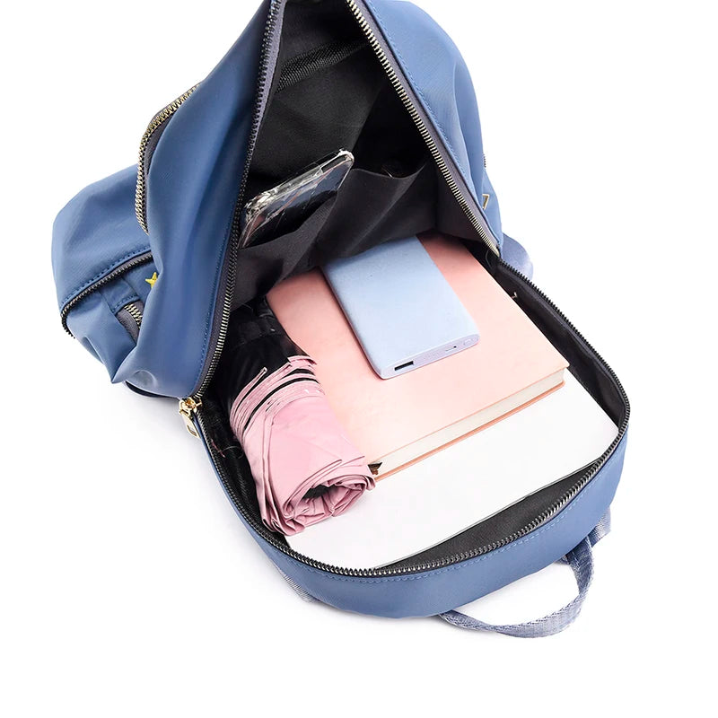 Water Repellent Oxford Cloth Starry Backpack