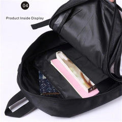 Umbrella Academy School Bag Large Capacity Cartoon Backpack