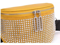 Rhinestone Western One-Shoulder Diagonal Bag