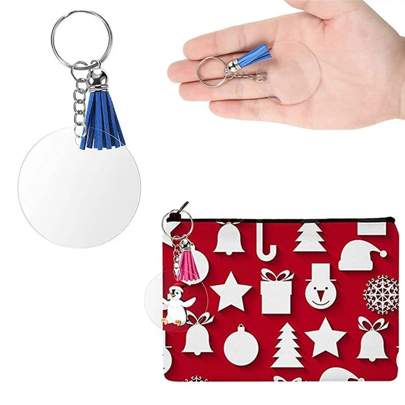 Thermal Transfer Cosmetic Bag Clutch Sublimation Blank Storage