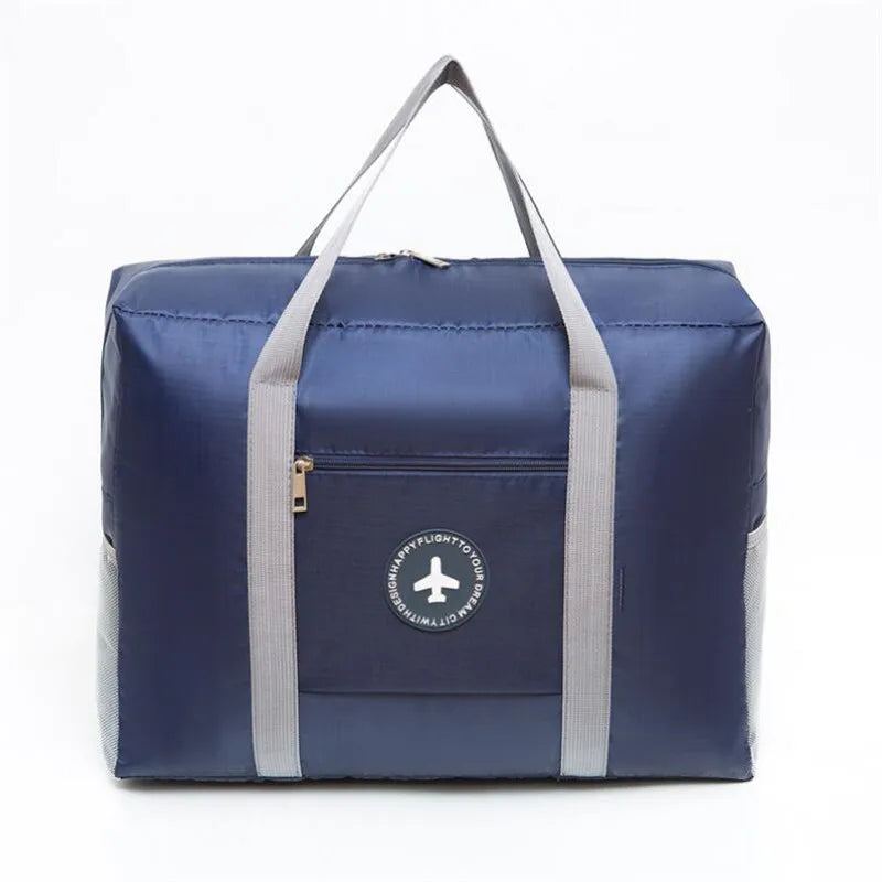 Foldable Travel Bag For Women And Men Zipper Storage Pouch Clothes Organizer
