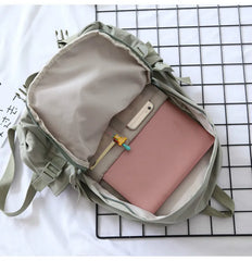 Tide Tooling Women's Backpacks for Girls Large-capacity School Bag