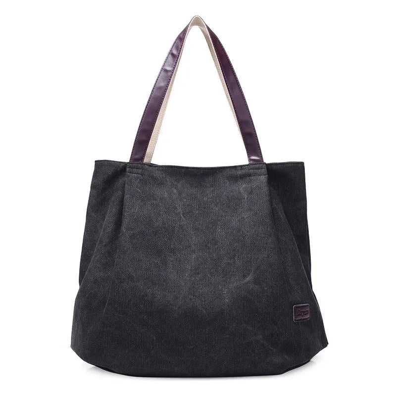 Tilorraine Women's Canvas Handbag Large Capacity Versatile Bag