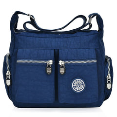 Tilorraine Nylon Shoulder Crossbody Bag Solid Versatile Small Size