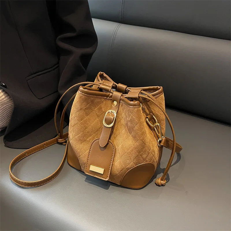 Tilorraine Small Bucket Bag Women's Bag Versatile Messenger Bag