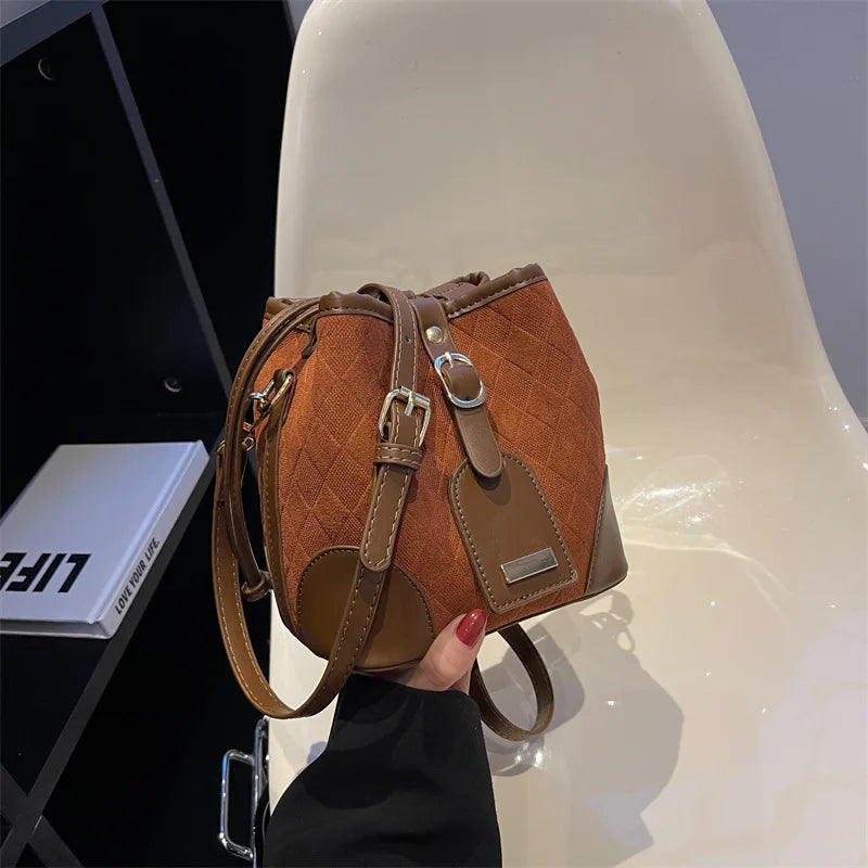 Tilorraine Small Bucket Bag Women's Bag Versatile Messenger Bag