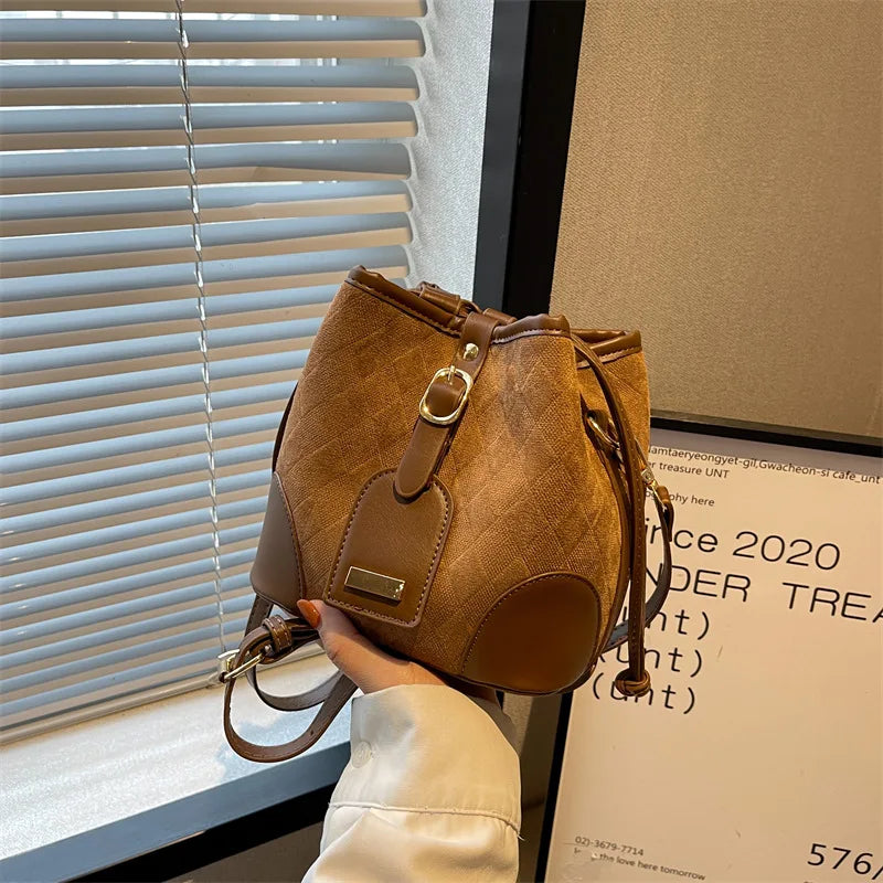 Tilorraine Small Bucket Bag Women's Bag Versatile Messenger Bag