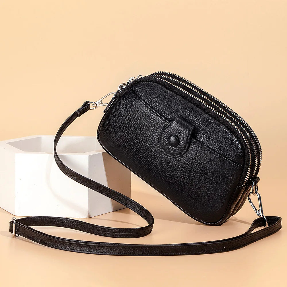 Tilorraine Leather Mother Bag Mini Messenger Bag for Women