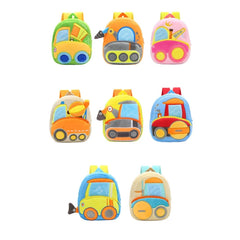Toddler Backpack Plush Cartoon Bookbag for Little Boys Girls Kids
