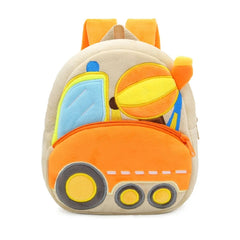 Toddler Backpack Plush Cartoon Bookbag for Little Boys Girls Kids