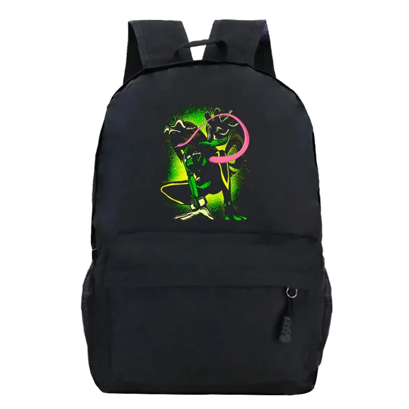 Dark Shadow Punk Backpack for Boys and Girls