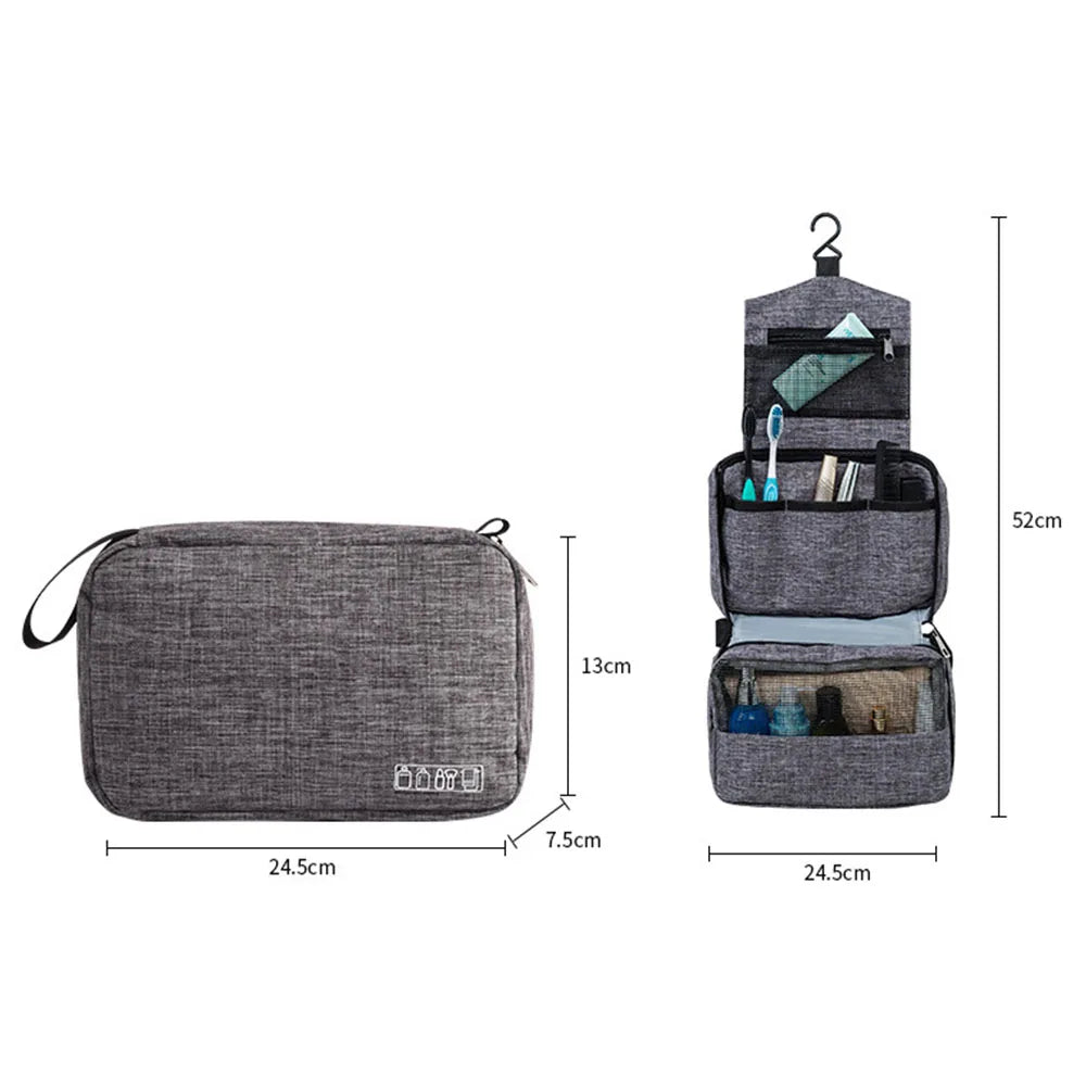 Travel Toiletry Cosmetic Organizer Bag