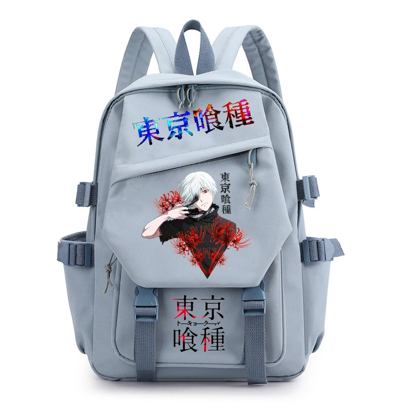 Tokyo Ghoul Ladies Men's Backpack Laptop School Bag Student Men's Bag