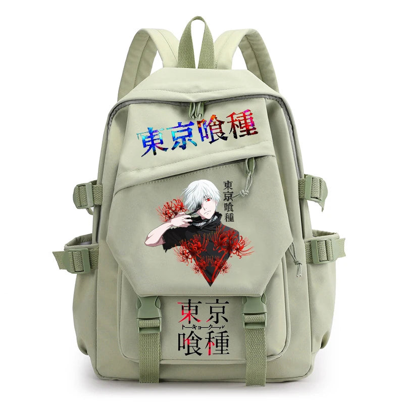 Tokyo Ghoul Ladies Men's Backpack Laptop School Bag Student Men's Bag