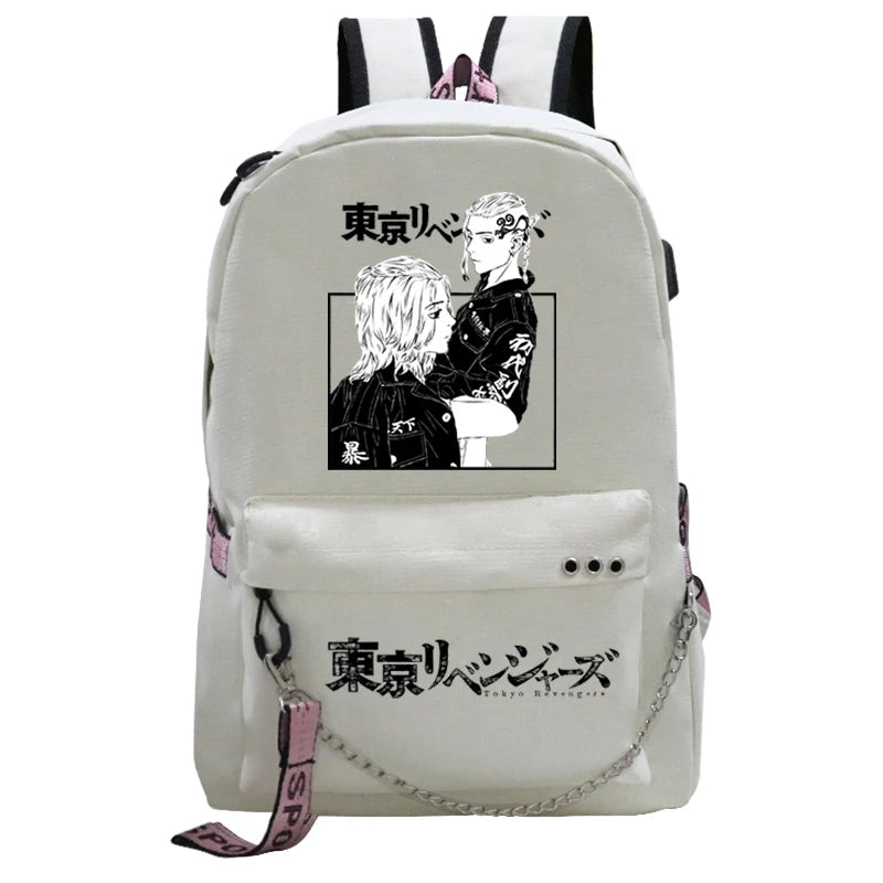 Tokyo Revengers Anime Women Backpacks Ladies Backpack Tokyo Revengers School Bag