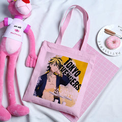 Tokyo Revengers Anime Canvas Bag Harajuku Large Capacity Ladies Shoulder Handbag