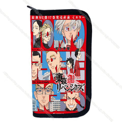 Tokyo Revengers Wallets Polyester Long Purse Takemichi Tachibana Anime Wallet