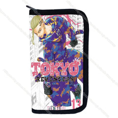 Tokyo Revengers Wallets Polyester Long Purse Takemichi Tachibana Anime Wallet