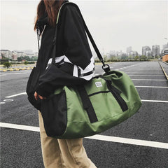 Oxford Travel Bag for Women Barrel Gym Bag Weekender Bag