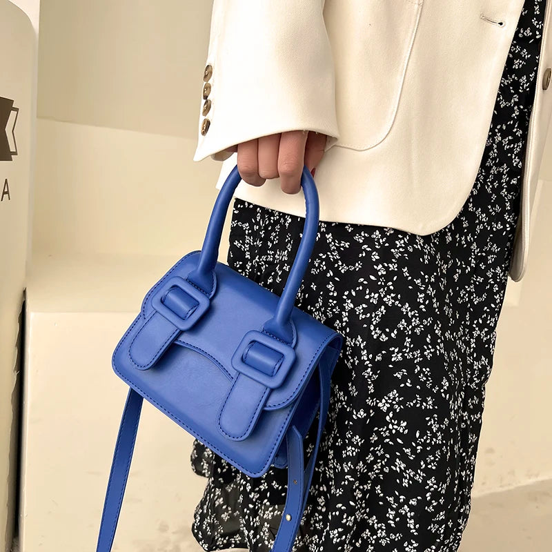 Mini Square Flap Crossbody Handbag