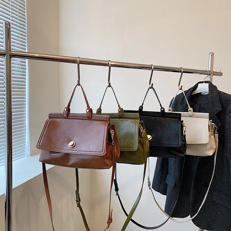 Women's Top-Handle Shoulder Bag High Capacity Crossbody Handbags