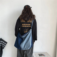 Canvas One Shoulder Messenger Bag Casual Women's Handbag