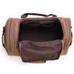 Casual Travel Duffel Bag PU Leather Men Handbags Large Capacity Messenger Tote