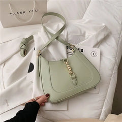 Leather Shoulder Crossbody Bag for Women Underarm Sac A Main