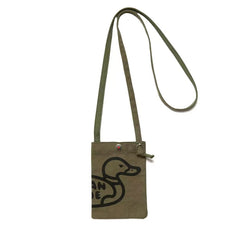 Arrival HUMAN Couple Canvas Shoulder Messenger Bag for Men Women