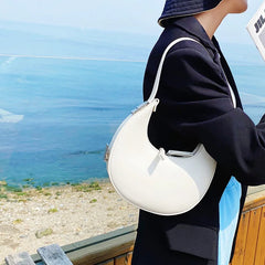 Stylish PU Leather Armpit Bag for Women