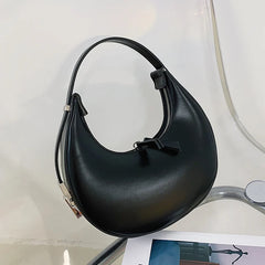 Stylish PU Leather Armpit Bag for Women