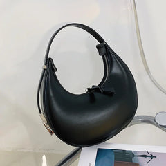 Stylish PU Leather Armpit Bag for Women