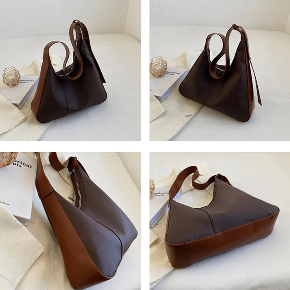 PU Leather Shoulder Bag Women's Crossbody Purse Handbag