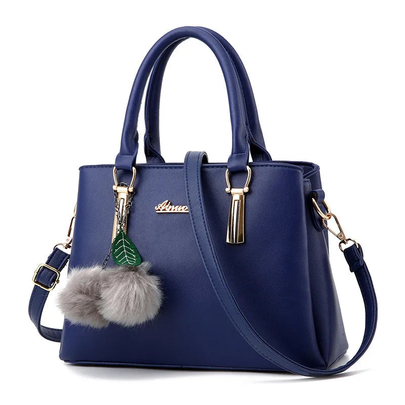 Women Vintage Top-handle Messenger Bag Casual Tote Shoulder Purse