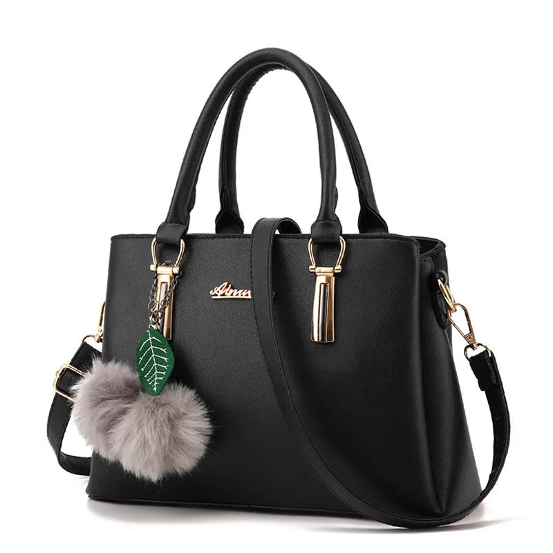 Women Vintage Top-handle Messenger Bag Casual Tote Shoulder Purse