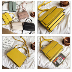 Women Large Capacity Totes Handbags PU Shoulder Messenger Bag