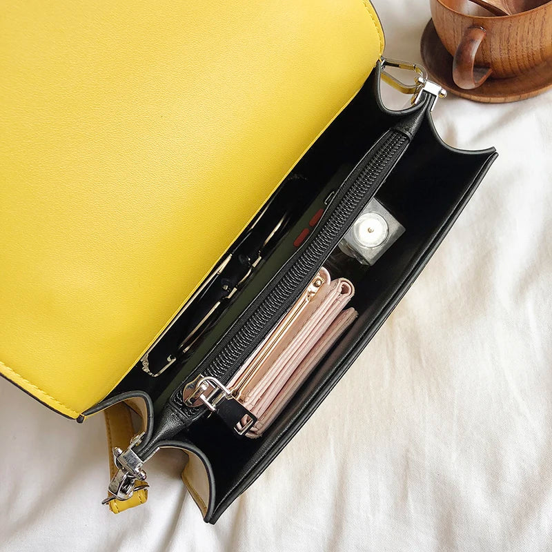 Women Large Capacity Totes Handbags PU Shoulder Messenger Bag