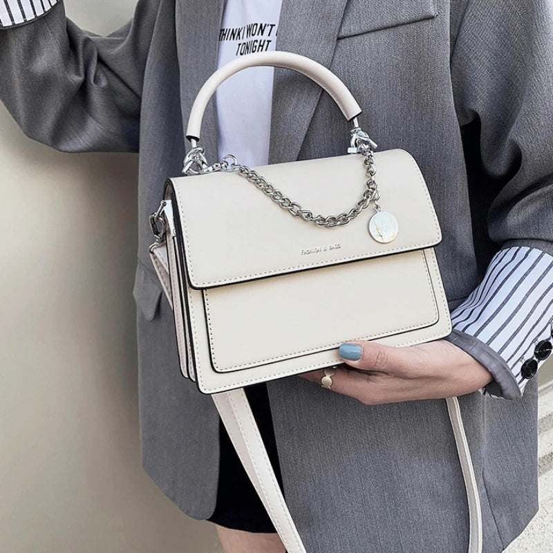 Women Large Capacity Totes Handbags PU Shoulder Messenger Bag