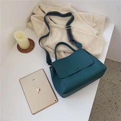Large Capacity PU Shoulder Messenger Bag