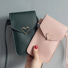 Touch Screen Cell Phone Bag Women Purse Wallet Strap Handbag