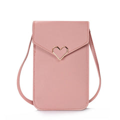Touch Screen Cell Phone Bag Women Purse Wallet Strap Handbag