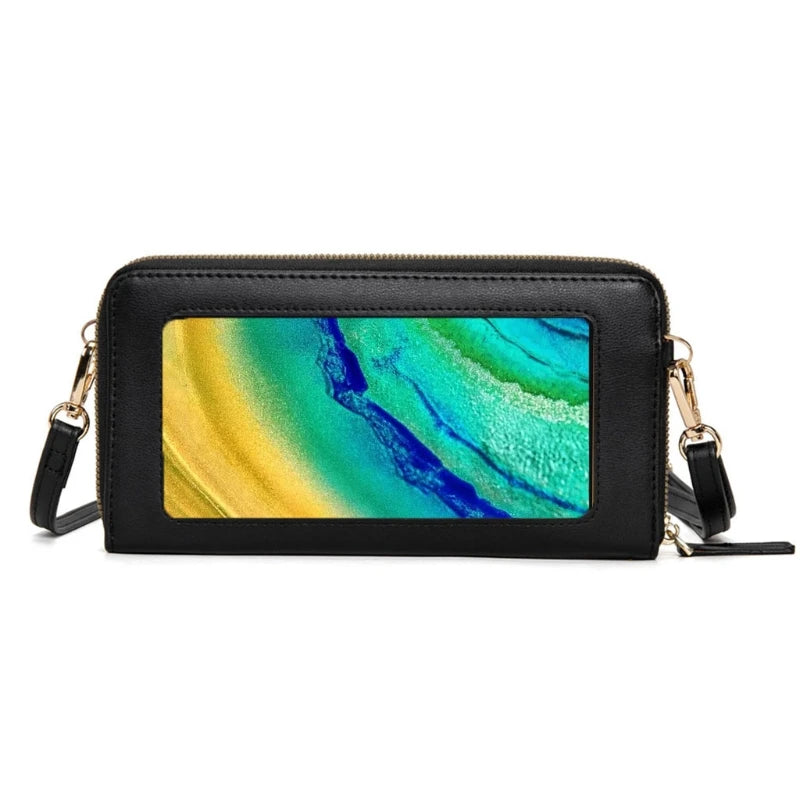 RFID Blocking Touch-Screen Phone Purse for Women