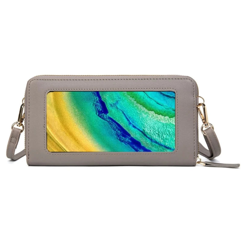 Touch-Screen Phone Purse RFID Blocking Crossbody Bag