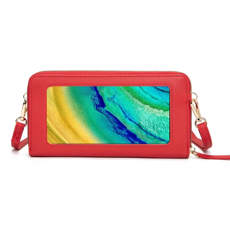Touch-Screen Phone Purse RFID Blocking Crossbody Bag