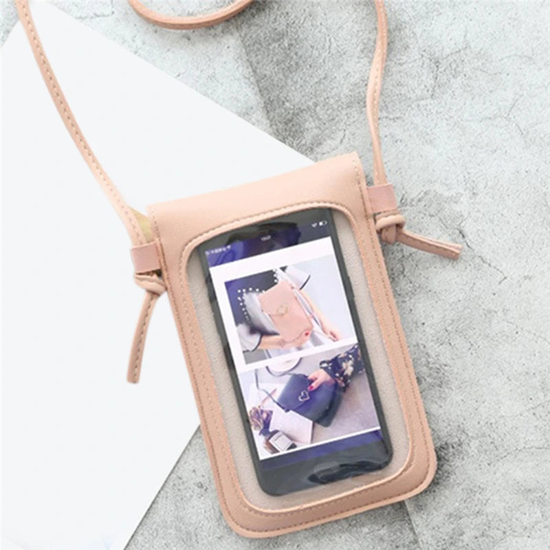Retro Mini Shoulder Bag Women PU Chain Messenger Bag
