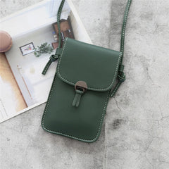 Retro Mini Shoulder Bag Women PU Chain Messenger Bag