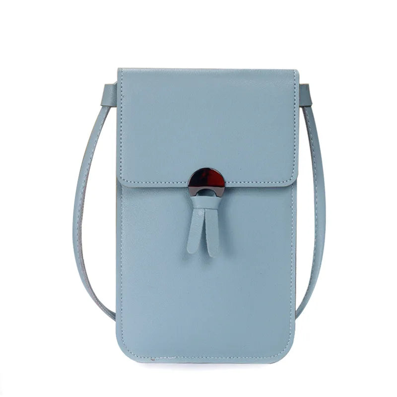 Retro Mobile Phone Bag Women Chain Messenger Bags